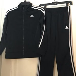 Boys Adidas Track Suit